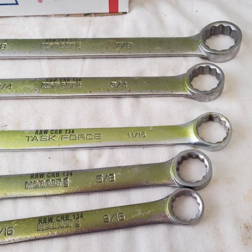 Lot of 11pcs 12 Point SAE Combination Wrench Set - LOT 468 - Thumbnail 10