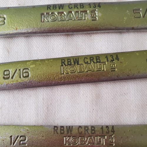 Lot of 11pcs 12 Point SAE Combination Wrench Set - LOT 468 - Thumbnail 13