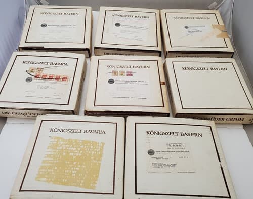 Lot of 8 Bradford Exchange Dornroschen Rumpelstilzche Rapunzel Collector Plate - Thumbnail 2