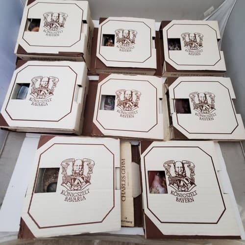 Lot of 8 Bradford Exchange Dornroschen Rumpelstilzche Rapunzel Collector Plate - Thumbnail 3