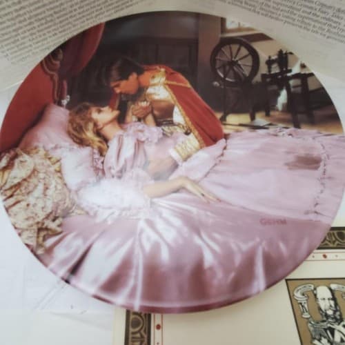 Lot of 8 Bradford Exchange Dornroschen Rumpelstilzche Rapunzel Collector Plate - Thumbnail 14