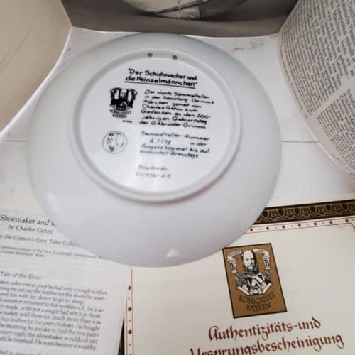 Lot of 8 Bradford Exchange Dornroschen Rumpelstilzche Rapunzel Collector Plate - Thumbnail 24