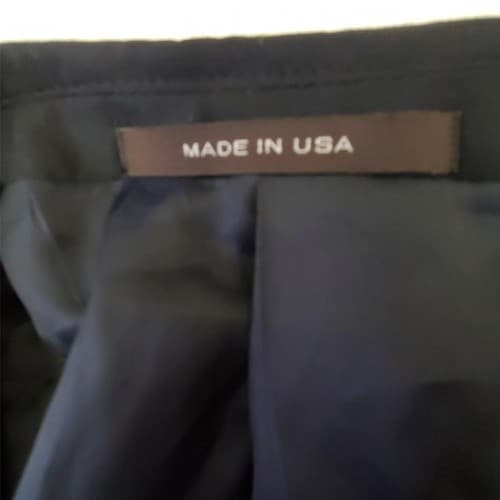 Joseph Abboud Collection Men's Navy Blue Blazer Suit Jacket Sport Coat 44R - Thumbnail 7