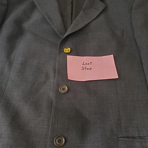 HUGO BOSS Charcoal Black Blazer Suit Jacket Sport Coat Large - Thumbnail 10