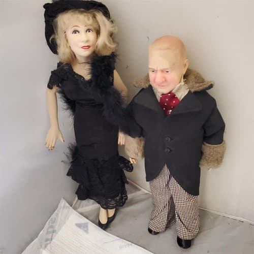 Effanbee's Legend Series W.C. Fields Mae West Lot of 2 - Thumbnail 3