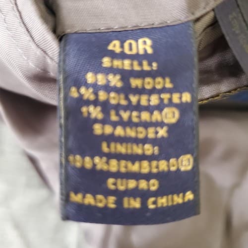 Brooks Brothers Brookschool Wool Grey 2 Button Blazer Suit Jacket Sport Coat - Thumbnail 5