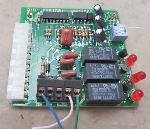 Vintage Trane Zettler Zone/Bypass Control Card Zzcardal010 21D150561G01 BRD1033 - Image 1