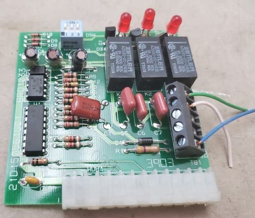 Vintage Trane Zettler Zone/Bypass Control Card Zzcardal010 21D150561G01 BRD1033 - Thumbnail 3