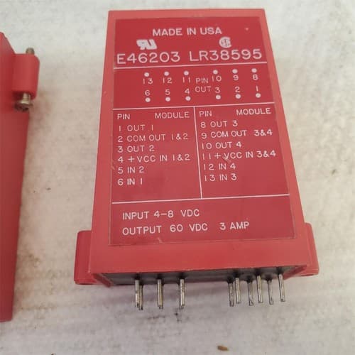 Lot Gordos Crouzet ODC5Q 4-8 VDC Input/Output Module E46203 LR38595 - Thumbnail 2