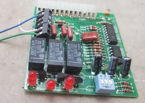 Vintage Trane Zettler Zone/Bypass Control Card Zzcardal010 21D150561G01 BRD1033 - Thumbnail 5