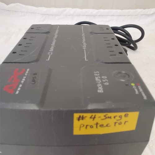 APC Back Up UPS ES 650 120V BE650R Surge Protected #4 (NO BATTERY INCLUDED) - Thumbnail 2