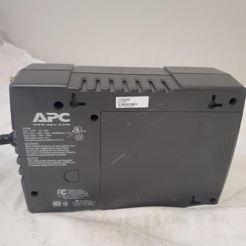 APC Back Up UPS ES 650 120V BE650R Surge Protected #4 (NO BATTERY INCLUDED) - Thumbnail 7