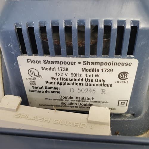 Electrolux Epic Floor Pro Cleaner Shampooer Polisher Model 1739 Works - Thumbnail 6