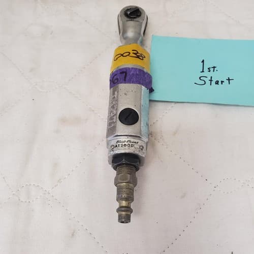 Blue Point AT200D Heavy Duty Pneumatic Air Ratchet Wrench OO-38 - Image 1
