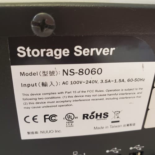 NUUO NVRsolo NS-8060 NVR Recorder - Thumbnail 12