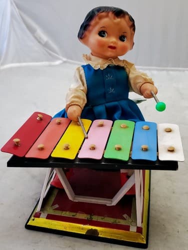 Vintage Xylophone Children's Little Performer Musical Instruments Toy Kids Gift - Image 1