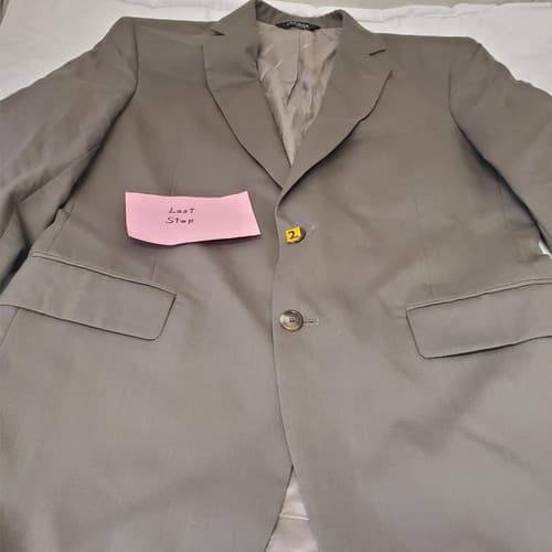 JOS A BANK Mens Blazer 100% Wool Sport Coat Jacket 40R Tobacco Brown - Thumbnail 7