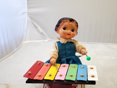 Vintage Xylophone Children's Little Performer Musical Instruments Toy Kids Gift - Thumbnail 3