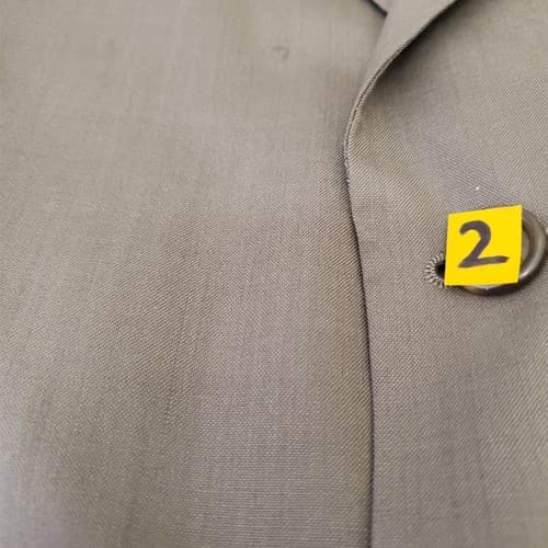 JOS A BANK Mens Blazer 100% Wool Sport Coat Jacket 40R Tobacco Brown - Thumbnail 8