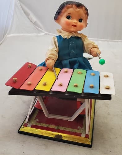Vintage Xylophone Children's Little Performer Musical Instruments Toy Kids Gift - Thumbnail 4