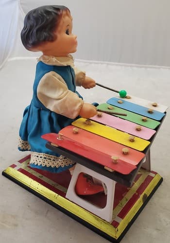 Vintage Xylophone Children's Little Performer Musical Instruments Toy Kids Gift - Thumbnail 7