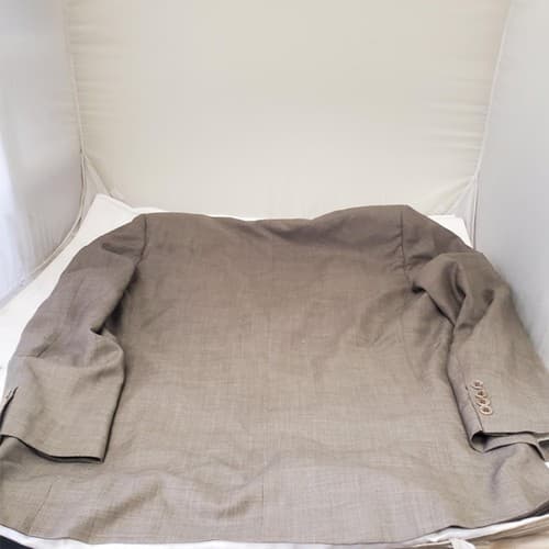 VALENTINO 100% Wool Mens Brown Blazer Suit Jacket Sport Coat 46L - Thumbnail 2