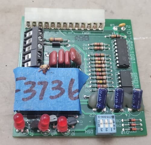 Trane Zettler Zone/Bypass Control Card Zzcardal010 21D150561G01 BRD1033 - Image 1