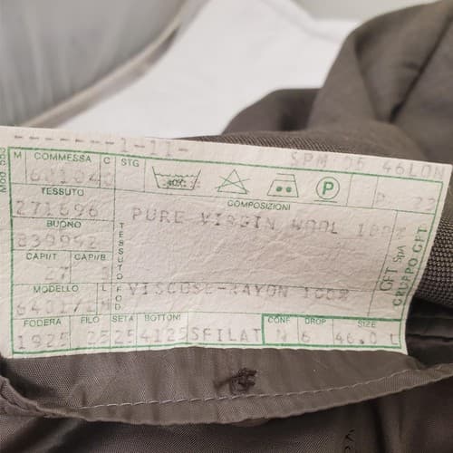 VALENTINO 100% Wool Mens Brown Blazer Suit Jacket Sport Coat 46L - Thumbnail 9