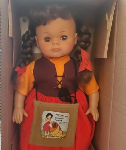 Vintage Heidi and Josef Western Germany Doll Und Ihr Treuer Freund Josef - Thumbnail 7