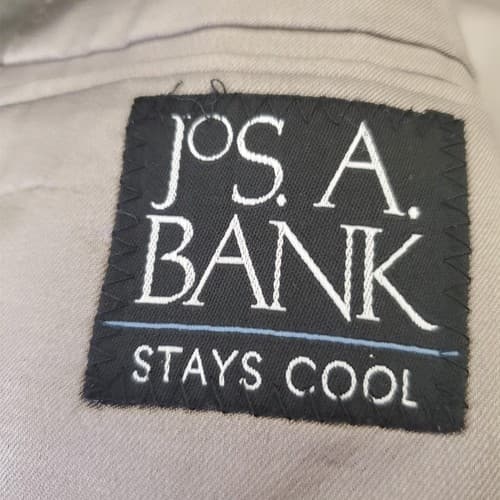 JOS A BANK Mens Blazer 100% Wool Sport Coat Jacket 40R Tobacco Brown - Thumbnail 5