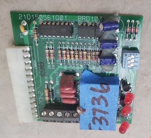 Trane Zettler Zone/Bypass Control Card Zzcardal010 21D150561G01 BRD1033 - Thumbnail 4