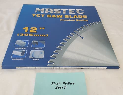 MASTEC 12" 305mm Aluminum Cutting TCT Saw Blade - Image 1