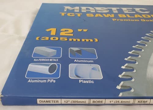 MASTEC 12" 305mm Aluminum Cutting TCT Saw Blade - Thumbnail 2