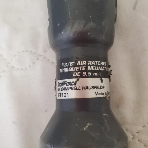 IronForce by Campbell Hausfeld IFT101 3/8" Pneumatic Air Ratchet Wrench OO-29 - Thumbnail 3