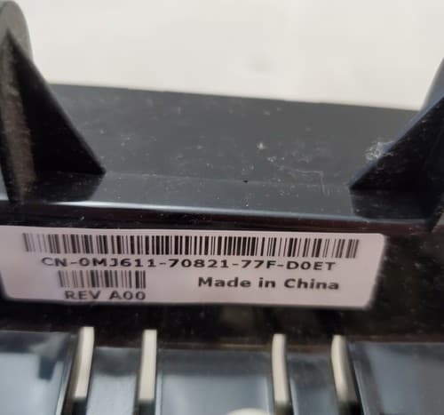 Dell Optiplex Cooling Fan Part No. CN-0MJ611-70821-77F-D0ET - Thumbnail 2