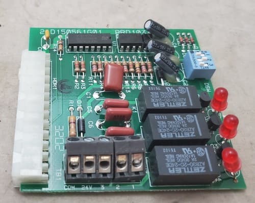 Trane Zettler Zone/Bypass Control Card Zzcardal010 21D150561G01 020650 - Image 1