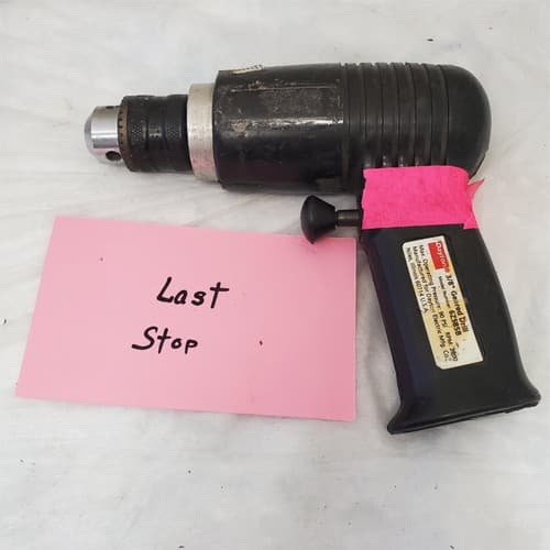 Dayton 6Z585B Pistol Grip Pneumatic Air Drill Air Tool WW-10 - Thumbnail 4