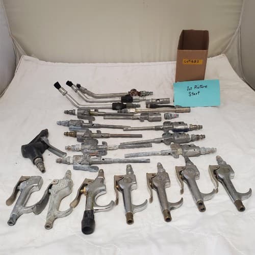 Lot of Various Air Blow Hoses & other Tools LOT 683 - Image 1