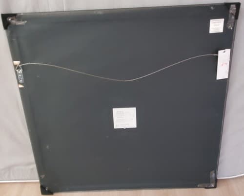 Arabesque Patchwork II Framed Glass Artowrk Wall Art 36 x 36 in - Thumbnail 5