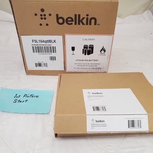 Lot of 4 Belkin F5L164 QODE Portable Keyboard Case - Image 1