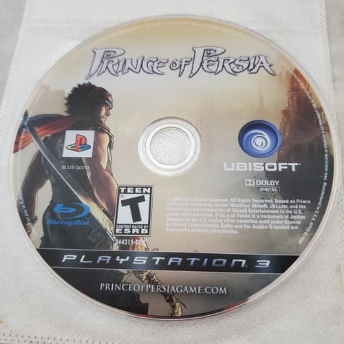 Prince Of Persia Sony Playstation 3 Video Game Disc Only - Image 1