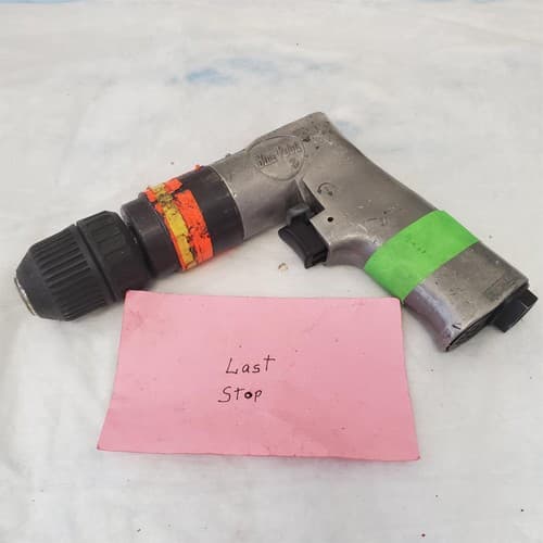Blue Point AT805KC Pistol Grip Pneumatic Air Drill Air Tool VV-29 - Thumbnail 4