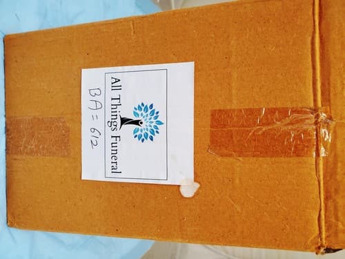 Modern Beautiful Design Handcrafted Urn for Human Ashes BA-612 - Thumbnail 2