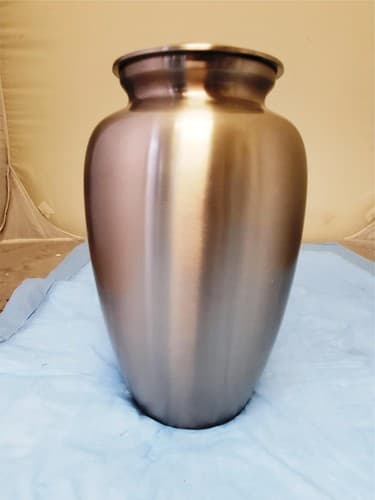 Modern Beautiful Design Handcrafted Urn for Human Ashes BA-612 - Image 1
