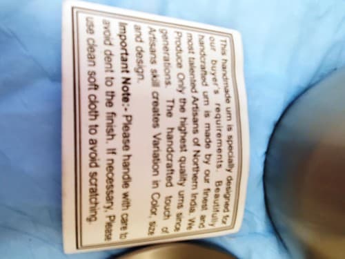 Modern Beautiful Design Handcrafted Urn for Human Ashes BA-612 - Thumbnail 8