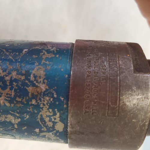 Rockwell Pistol Grip Pneumatic Air Drill Air Tool XX-40 - Thumbnail 4