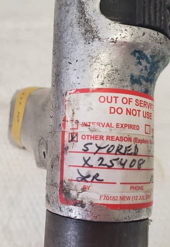 Cleco 8RSAPT-10 Pneumatic Pistol Grip 1/4" Air Tool Screwdriver/Nutrunner TTT-10 - Thumbnail 5