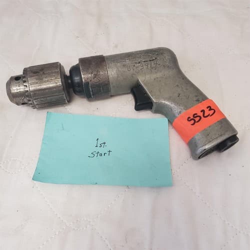 Rockwell Pistol Grip Pneumatic Air Drill Air Tool SS-23 - Image 1
