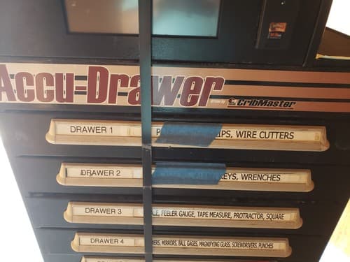 WinWare Accu-Drawer MMU Tool Control Cabinet Storage Shop Box 169 - Thumbnail 3