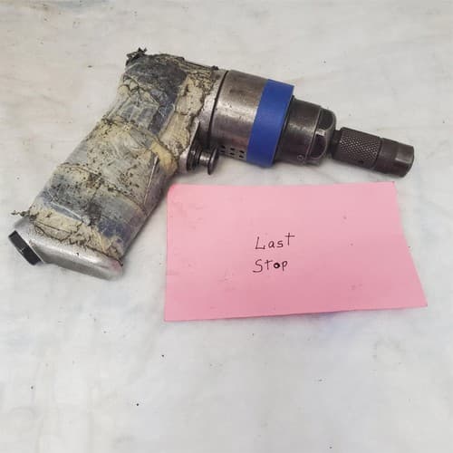 Rockwell Pistol Grip Pneumatic Air Drill Air Tool KK-45 - Thumbnail 6